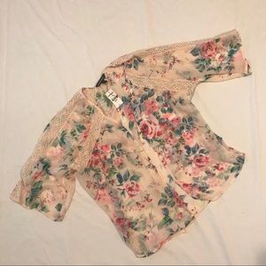 NWT Express Kimono Top